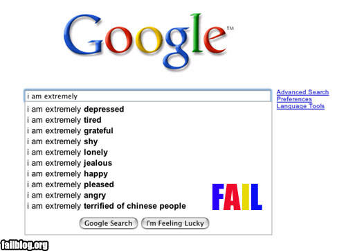 Google Suggest Fail. Posted in fail, Funny Pictures on 