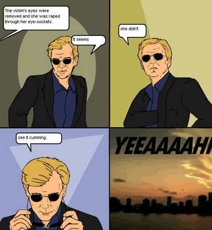 CSI Miami Caruso One Liners). simpsons one liners